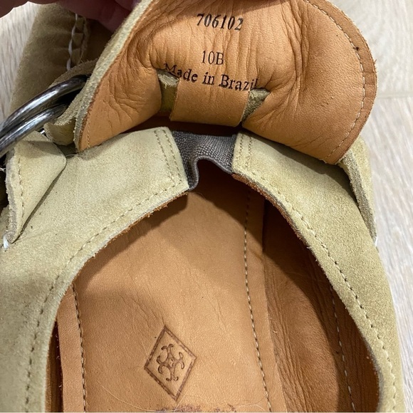 Quoddy Ring Mules handcrafted in sand leather - Picture 5 of 6